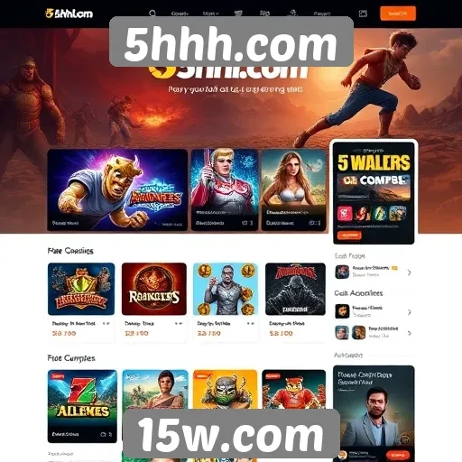 Navegação e interface do 5hhh.com são intuitivas